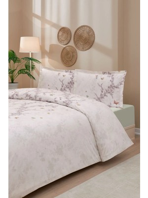 Özdilek Nevresim Takımı  Fitted Çarşaflı Ranforce Tek Kişilik Yeşil Bloomlıght