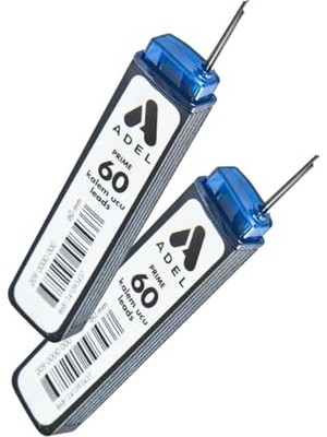 Trendexa Prime Portmin Kalem Ucu, 0.7 Mm, 60 Mm, 60'lık Siyah Uç, 2 Kutu
