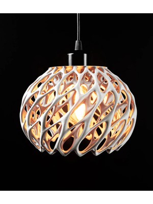 St. Morritz Twisted Modern Sarkıt Lamba - Dekoratif Tasarım Avize