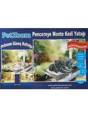 Runaway Cam ve Pencere Kenarı İçin Kedi Yatağı
