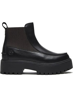 Timberland Tımberland Stone Street Mıd Chelsea Boot Kadın Günlük Bot TB0A5TGPW021 Siyah