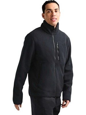 Jack Wolfskin Lake Rıdge Jkt M Erkek Outdoor Polar Ceket A65001-6000 Siyah