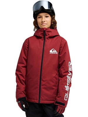 Quiksilver Mıssıon Solıd Yth Jk Çocuk Kayak Montu EQBTJ03247-RRE0 Kırmızı