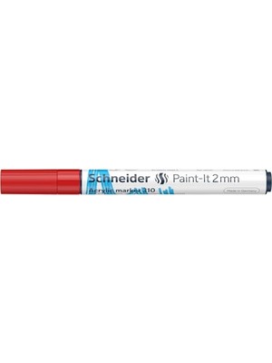 Trendexa 310 Akrilik Marker, 2 Mm, Kırmızı, 120102