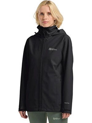 Jack Wolfskin Traıltıme 2l Jkt W Kadın Outdoor Montu A63902-6000 Siyah
