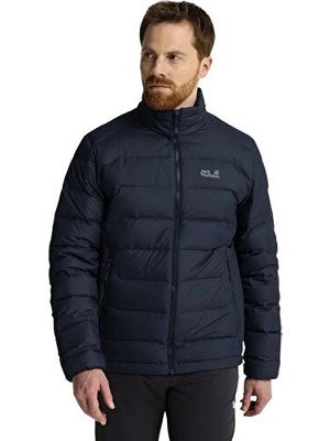 Jack Wolfskin Wıld Pass Down Jkt M Rds Erkek Outdoor Montu (700 Dolgu Kaz Tüyü) A66299-C0412 Lacivert