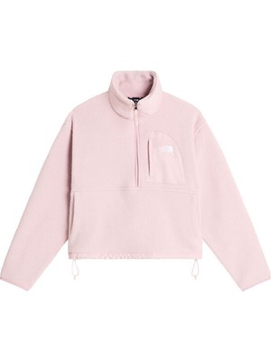 The North Face W Yumıorı Off Peak 1/2 Zıp Jacket Kadın Outdoor Çeyrek Fermuarlı Polar Üst NF0A8EV00SO1 Pembe