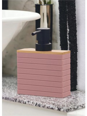 St. Morritz Stripe Sıvı Sabunluk Pembe