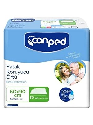 Trendexa 60X90 cm 30'lu Örtü Yatak Koruyucu