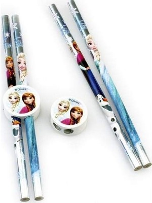 Trendexa Frozen FR-5968 Kurşun Kalem ve Silgi Seti