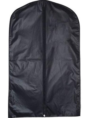 Trendexa Siyah Fermuarlı Gamboç Elbise Kılıfı, 45 G, 60X120 Cm, 1 Adet