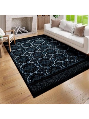 Trendexa SA25AT Modern Desenli Kilim, Makinede Yıkanabilir, 120 * 180 cm