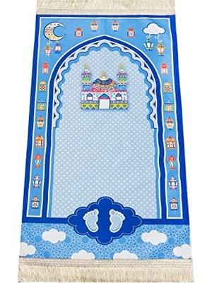 Trendexa Dijital Baskılı Çocuk Seccadesi (Seccade - 3)