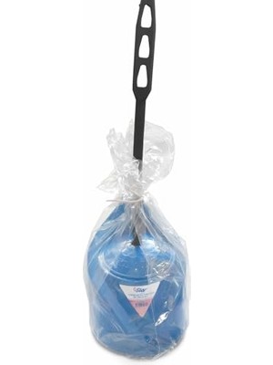 Trendexa Mavi Plastik Tuvalet Fırçası Seti, Saplı Tasarım