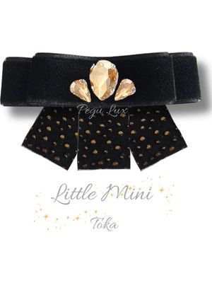 Pegu Little Mini Lux Kadife Pens Taşlı Toka 1 Adet ,bayram,kutlama,özel Gün 39