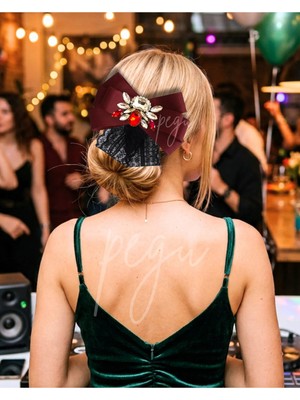 Pegu Royale Lux Saç Tokası , Okul , Kolej , Günlük , Davet ,ofis , After Party , Düğün Vb.