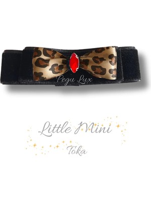 Pegu Little Mini Lux Kadife Pens Taşlı Toka 1 Adet ,bayram,kutlama,özel Gün 34