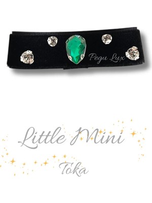 Pegu Little Mini Lux Kadife Pens Taşlı Toka 1 Adet ,bayram,kutlama,özel Gün 02