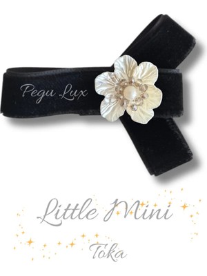Pegu Little Mini Lux Kadife Pens Taşlı Toka 1 Adet ,bayram,kutlama,özel Gün 30