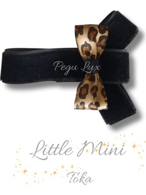 Pegu Little Mini Lux Kadife Pens Taşlı Toka 1 Adet ,bayram,kutlama,özel Gün 27
