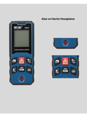 Store Dijital Lazer Mesafe Ölçüm Cihazı Inşaat ve Ev Kullanımı Yeni Nesil