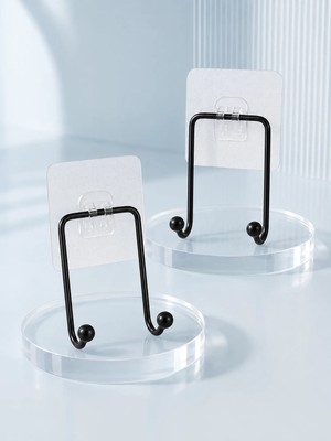 Store 2 Adet Çok Amaçlı Yapışkanlı Askı Ev Mutfak Banyo Düzenleyici