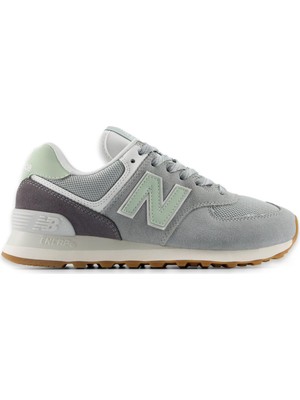 New Balance W574 Nb Lifestyle Women Shoes Gri-Yeşil Kadın Spor Ayakkabı