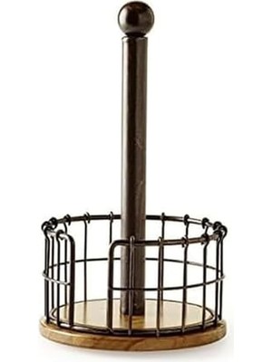 Store B01GCHP0Q8 Kağıt Havlu Tutucu, Alaşımlı Çelik, Siyah, Standart