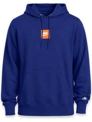 Nike IM5540 Nike Sportswear Club French Terry Hoodie Mavi Erkek Sweatshirt