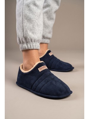 Nmoda Unisex Şık Kışlık Ev Terliği İçi Peluş Sıcak Tutan Kapalı Panduf Yumuşak Tabanlı Hafif Rahat Ev Botu