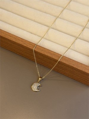 Sungur's Store Xuping Hilal Kolye - Altın