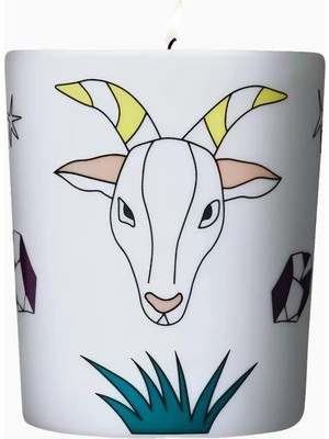 Flammes Capricorn Purple Haze 300 G Limoges Porselen Mum