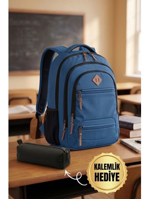 GK19 Unisex Okul Sırt Çantası Öğrenci Günlük Seyahat Tatil Spor Yürüyüş Seyahat Gezi Kamp Günlük