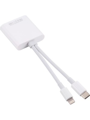 Ally  NK-101YST Pro Type-C/lightning To Sd-Tf Kart Çevirici ADAPTÖR-(5775)