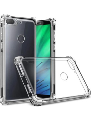 Huawei Y9 2018 Anti-Drop Darbe Emici Silikon KILIF-(5775)