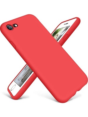Ally Iphone Se2 Iphone 8-7 Lansman Kılıf Içi Kadife Soft Silikon KILIF-(5775) Pembe