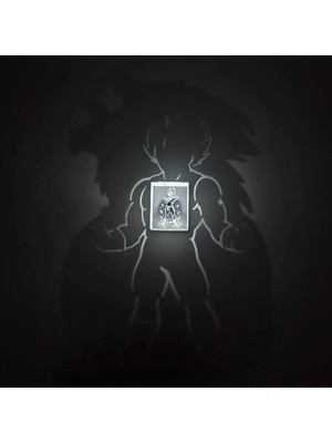 Lumishade Vegeta Oozaru Gölge Lambası - Dragon Ball Gece Lambası - Anime
