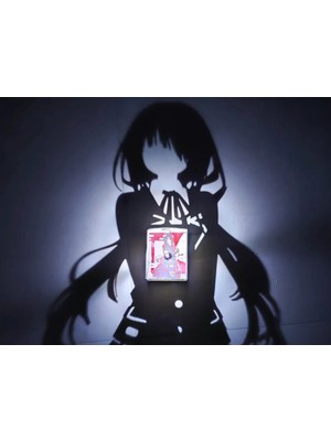 Lumishade Tokisaki Kurumi Gölge Lambası - Date A Live Gece Lambası - Anime