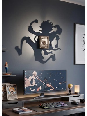 Lumishade One Piece Luffy Gear 5 Gölge Lambası - Gece Lambası