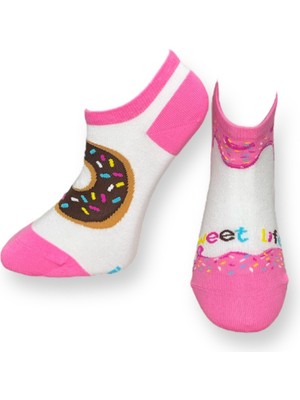 Me-Vo Unisex Donut Patik Çorap