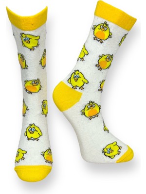 Me-Vo Unisex Civciv  Çorap
