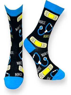 Me-Vo Unisex Nurse Çorap