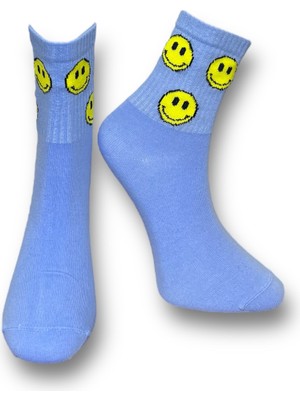 Me-Vo Unisex Emoji Çorap