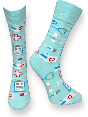 Me-Vo Unisex Nurse Çorap