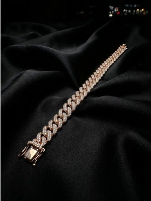 Aytekin Jewelry Rose Şafak Ince Gurmet Bileklik 925 Ayar Gümüş