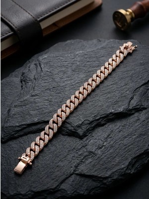 Aytekin Jewelry Rose Imparator Gurmet Bileklik 925 Ayar Gümüş