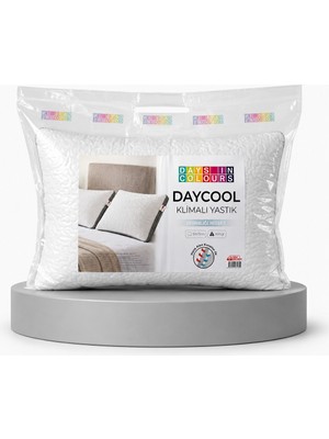 Çantalı Daycool Serisi Klimalı Yastık - 800 Gram - Days In Colours Mikro Kapitone Yastık Mikrofiber Antialerjik Klimalı Konfor Yastığı Terletmeyen