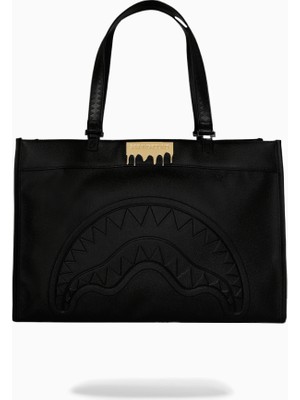 Sprayground Gold Brick Drip Tortuga Suya Dayanıklı Omuz Çantası