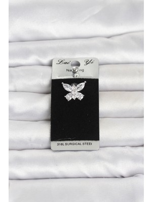 Pileli Store 316L Cerrahi Çelik Model Göbek Piercing TJ-PR1383