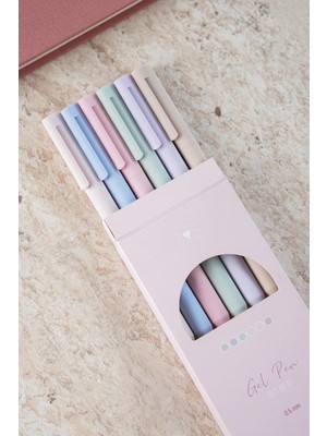 Happy Trend 0.5 mm 6'lı Jel Kalem Seti
